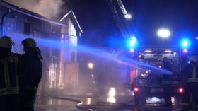 Feuer In Gleistal Agrar In Golmsdorf Bei Jena 00039